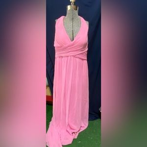 Bubble Gum Pink Prom Dress